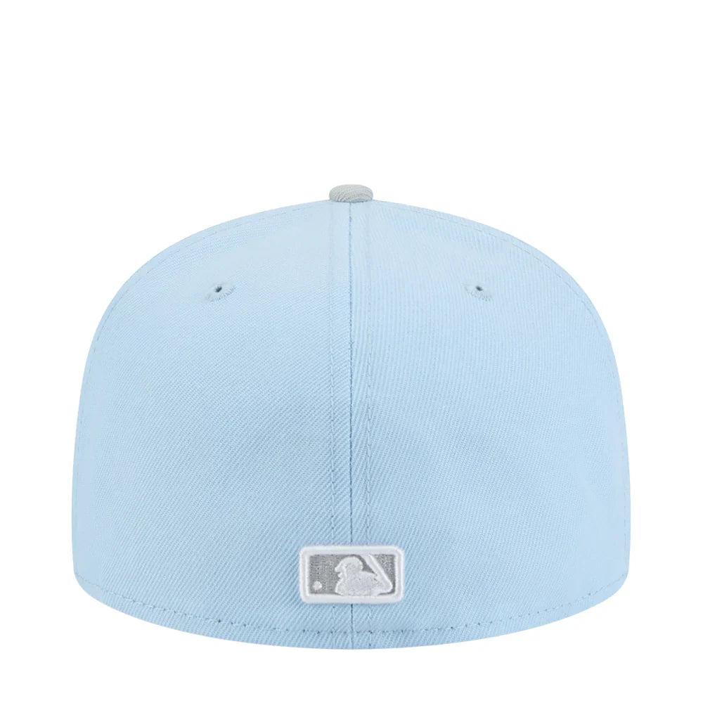 New Era Texas Rangers 2-Tone Color Pack 59FIFTY Fitted Hat-Light Blue/Gray