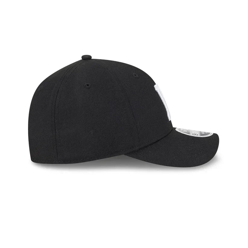 New Era Pittsburgh Pirates 39THIRTY M-Crown A-Frame Stretch Fit Hat-Black/White