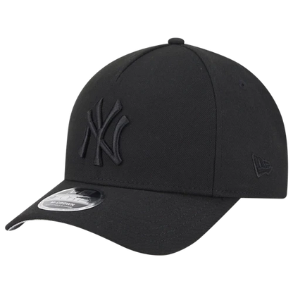 New Era New York Yankees 9FORTY Adjustable Hat Black on Black