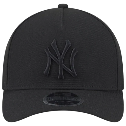 New Era New York Yankees 9FORTY Adjustable Hat Black on Black