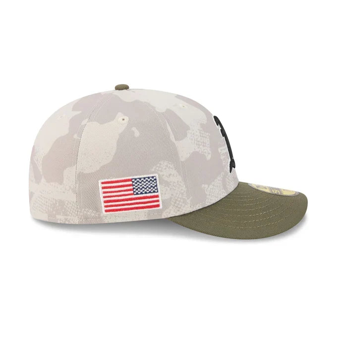 New Era Athletics Armed Force Day 59FIFTY Pre-Curved Fitted Hat
