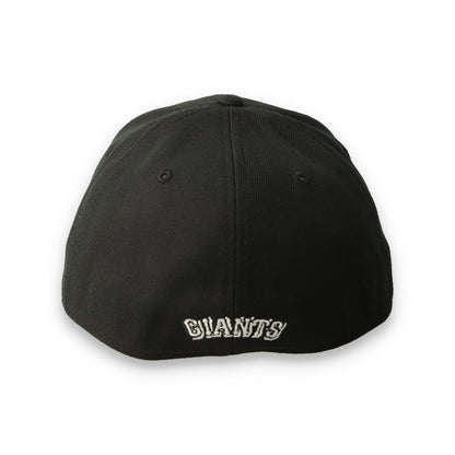 New Era San Francisco Giants 39THIRTY M-Crown A-Frame Stretch Fit Hat-Black/White