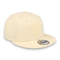 New Era San Francisco Giants Color Pack 9FIFTY Adjustable Snapback Hat-Light Beige