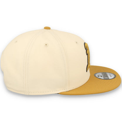 New Era Athletics 2-Tone 9FIFTY Snapback Hat-Beige/Bronze