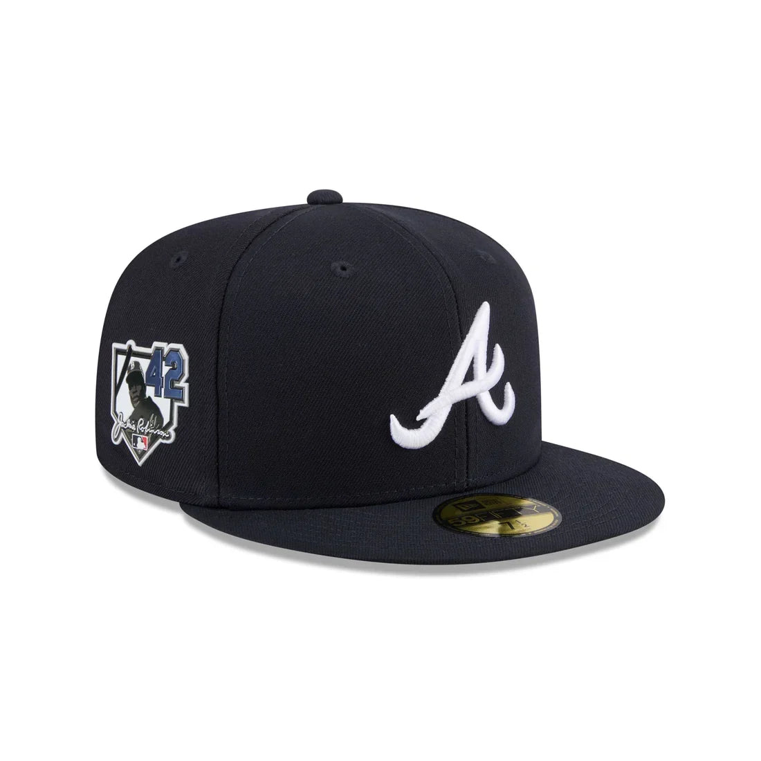 New Era Atlanta Braves Jackie Robinson 59FIFTY 2026 Fitted Hat - Black