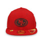 New Era San Francisco 49ers NFL Sideline Performance 9FIFTY Snapback Hat