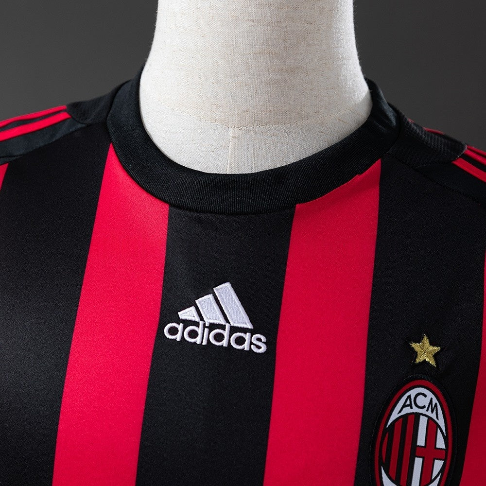 AC Milan Jersey 2008-09 Home Retro Football Kit