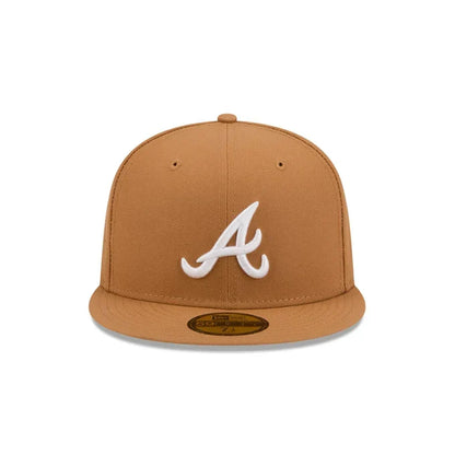 New Era Atlanta Braves Basic 59FIFTY Fitted Hat-Bronze