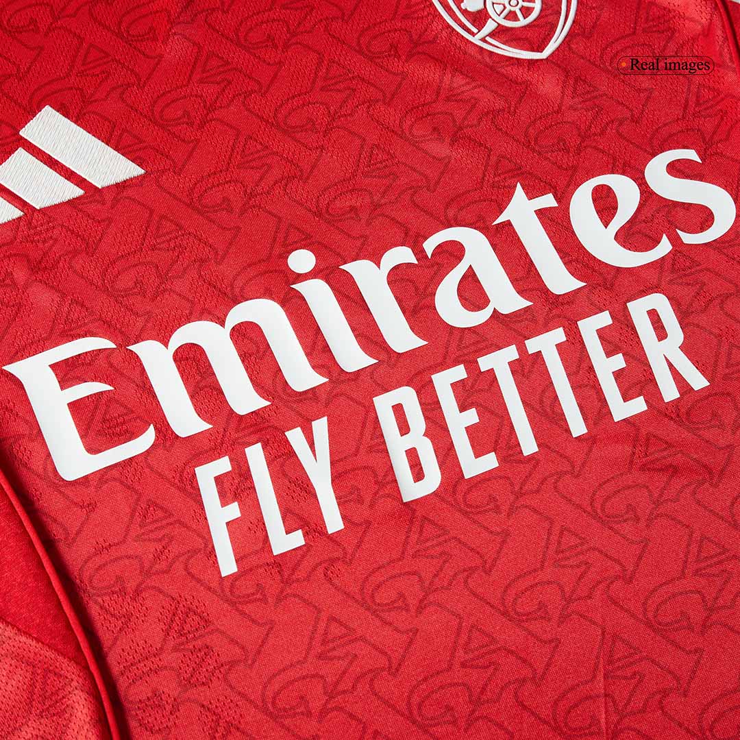 SAKA #7 Mens Arsenal Home Jersey 2025/26 - Player Version (Slim Fit)