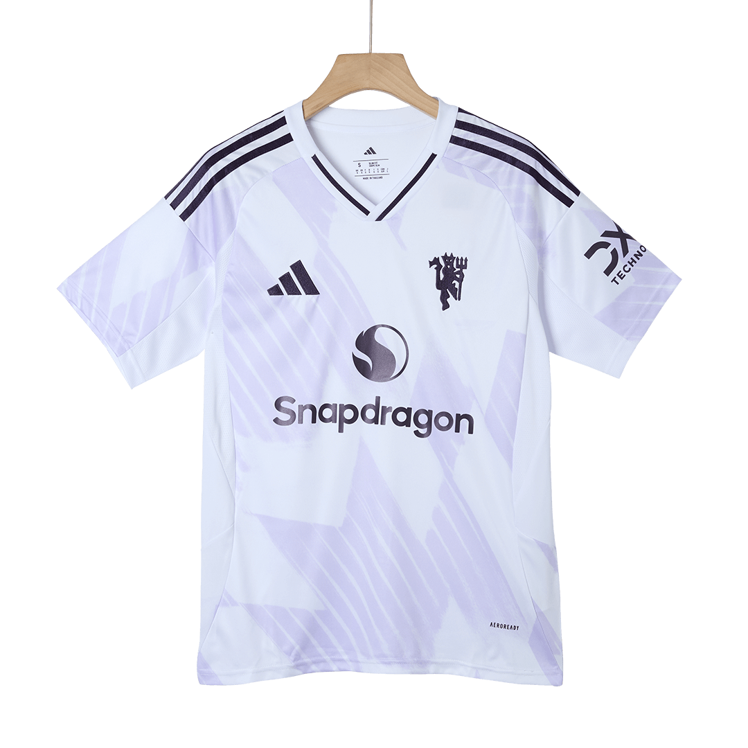 B.FERNANDES #8 Mens Manchester United Away Jersey 2025/26