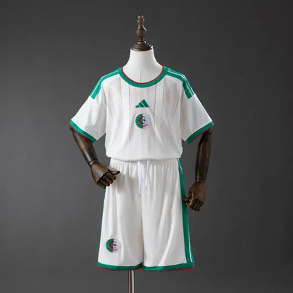 Kids Algeria Home Jersey 2026 World Cup Football Kit Soccer Jersey
