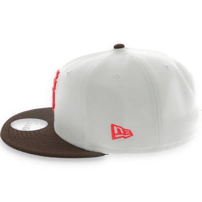New Era San Francisco Giants 50th Anniversary Side patch 59FIFTY Fitted Hat-Poly Stone/Walnut