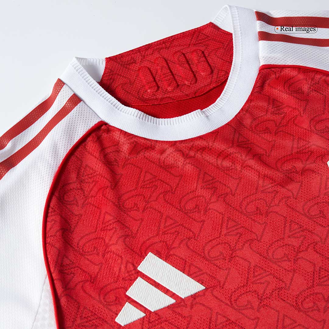 SAKA #7 Mens Arsenal Home Jersey 2025/26 - Player Version (Slim Fit)