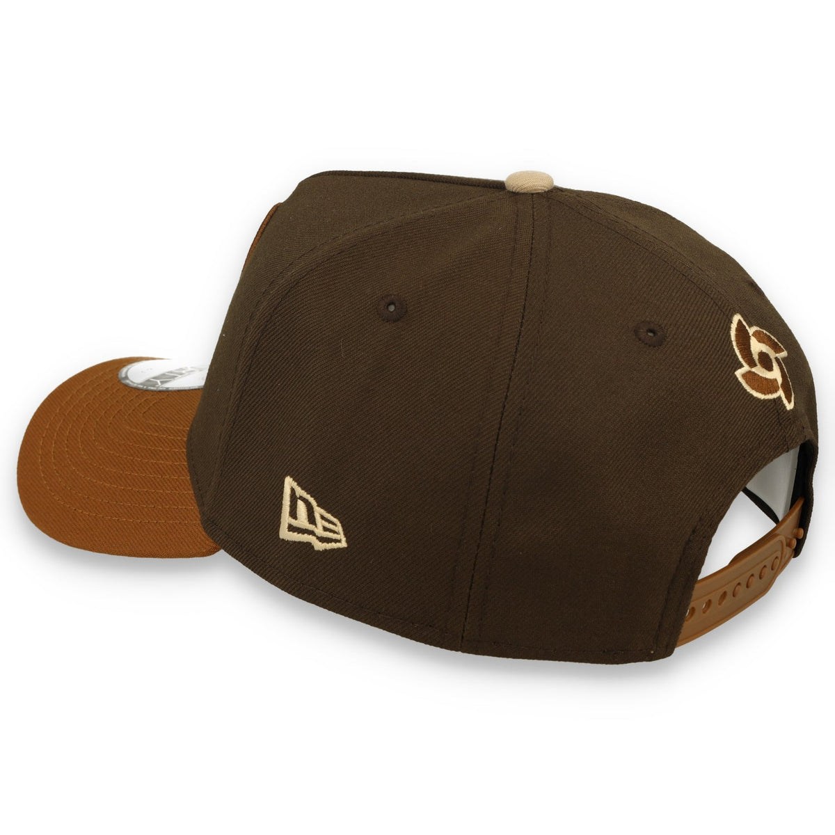 New Era Mexico WBC 9FORTY A-Frame Snapback Hat-Walnut brown