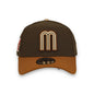 New Era Mexico WBC 9FORTY A-Frame Snapback Hat-Walnut brown
