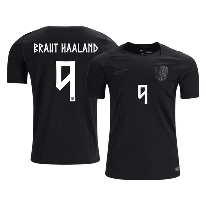 BRAUT HAALAND #9 Mens Norway World Cup Away Jersey 2026