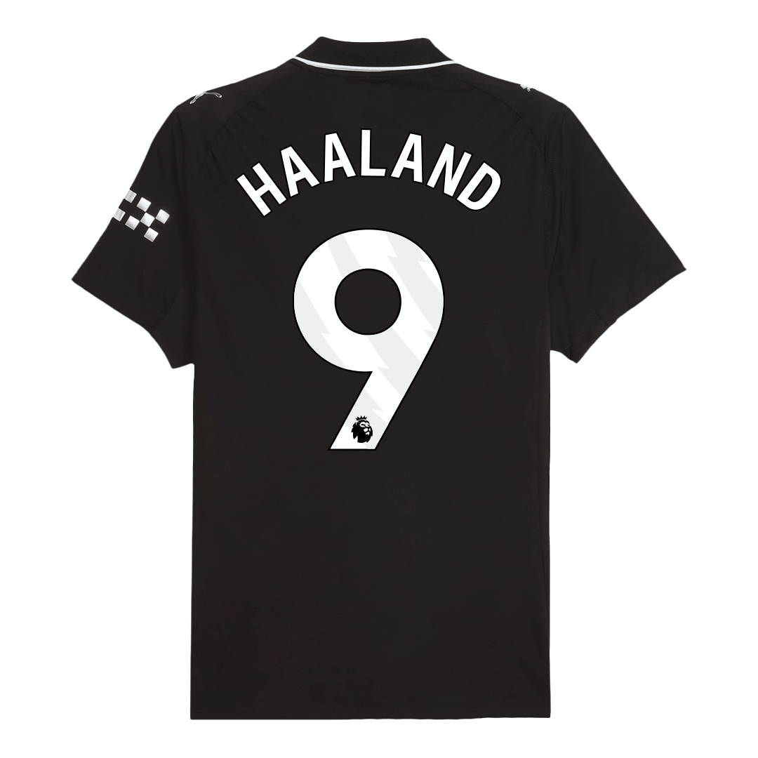 HAALAND #9 Mens Manchester City Away Jersey 2025/26 - Player Version (Slim Fit)