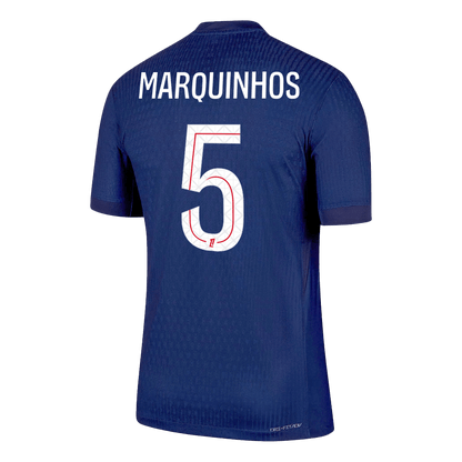 MARQUINHOS #5 Mens PSG Home Jersey 2025/26 - Player Version (Slim Fit)