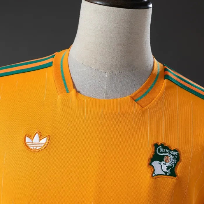 Ivory Coast Terrace Icons T-Shirt Orange 2026 Football Kit Soccer Shirt
