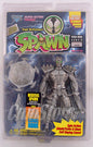 MEDIEVAL SPAWN SILVER VARIANT 6" Action Figure SPAWN SERIES 1 Special Limited Edition Spawn McFarlane Toy (NON MINT PACKAGING)