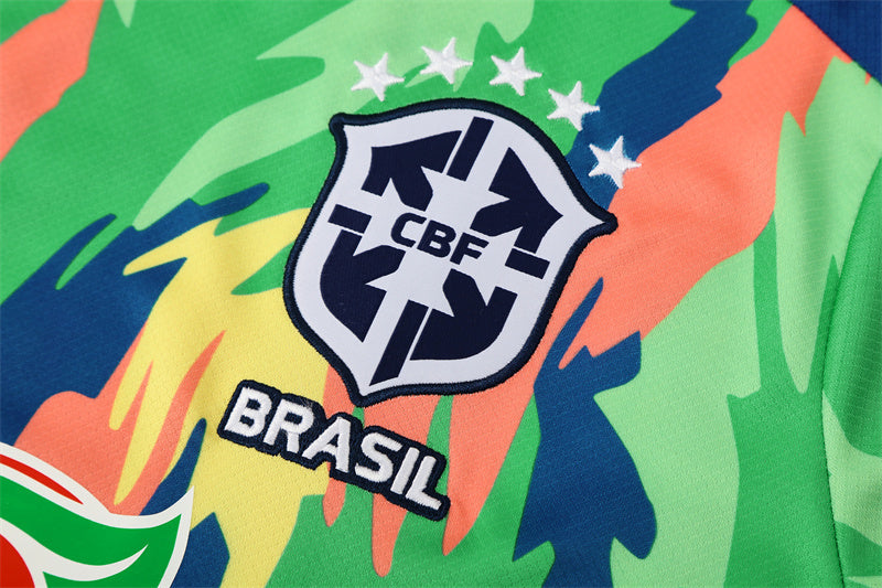 Brazil Training Tracksuits 2025/26 Football Kit Soccer Jersey