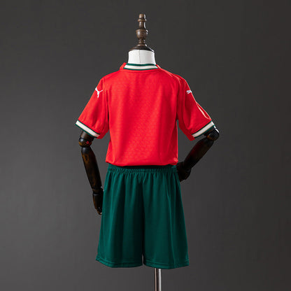 Kids Portugal Jersey 25/26 Home Football Kit