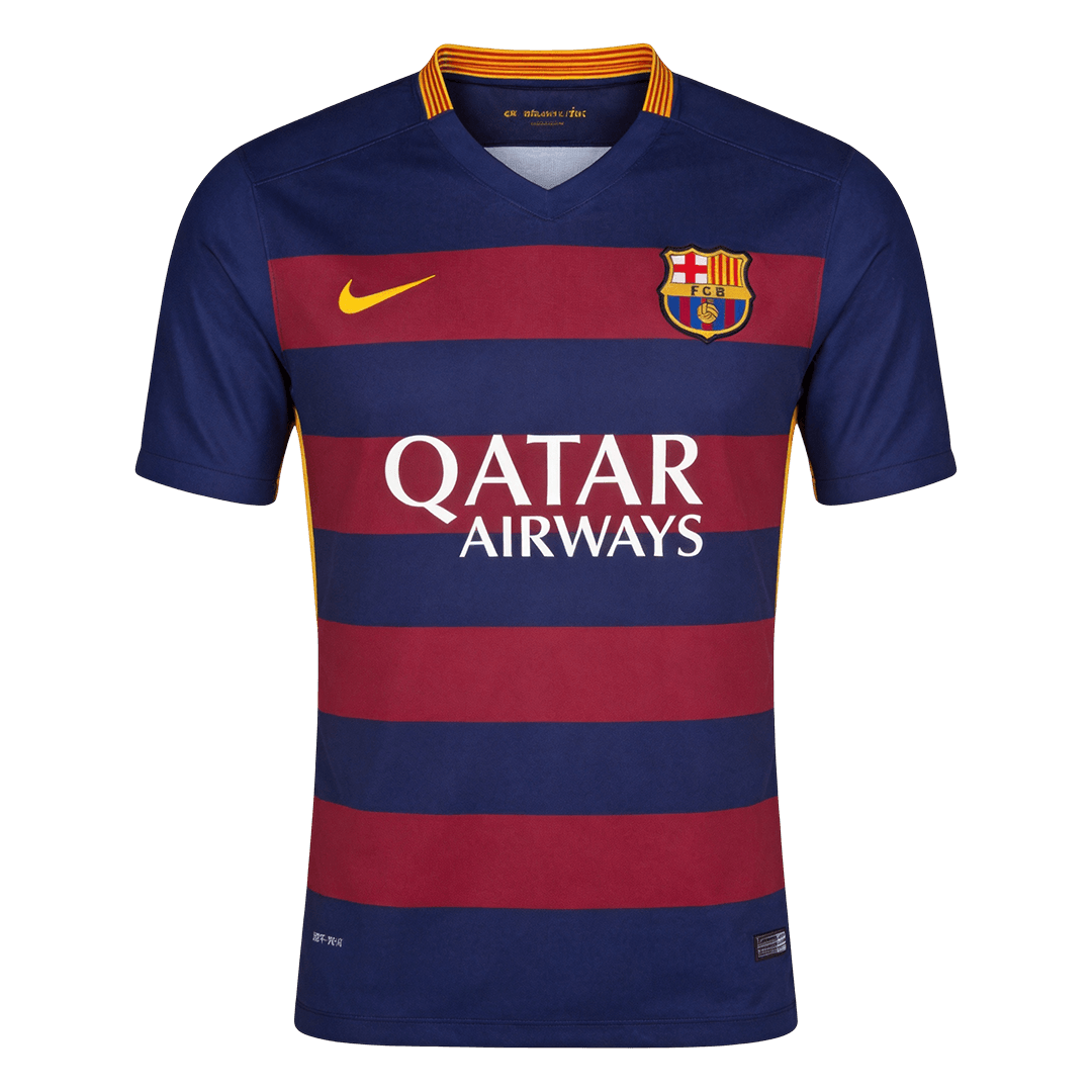 Retro 2015/16 Mens Barcelona Home Jersey