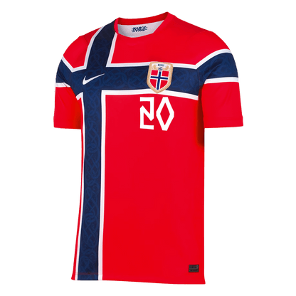 NUSA #20 Mens Norway World Cup Home Jersey 2026