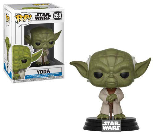 Pop Star Wars 3.75 Inch Action Figure Star Wars - Yoda #269 (Sub-Standard Packaging)