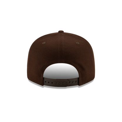 New Era San Diego Padres Team Color Basic 9FIFTY Snapback-Brown/Yellow