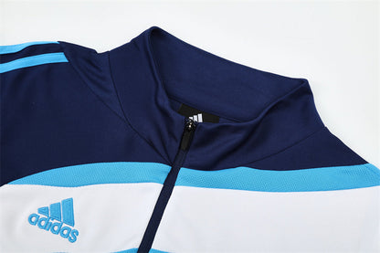 Retro Real Madrid Training Tracksuits 2009-10 Football Kit Soccer Jersey