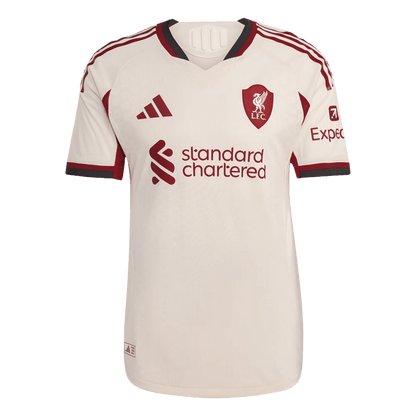 Mens Liverpool Away Jersey 2025/26 - Player Version (Slim Fit)