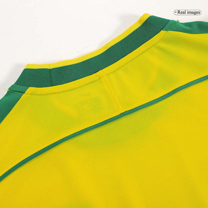 Retro 1998 Mens Brazil Home Jersey