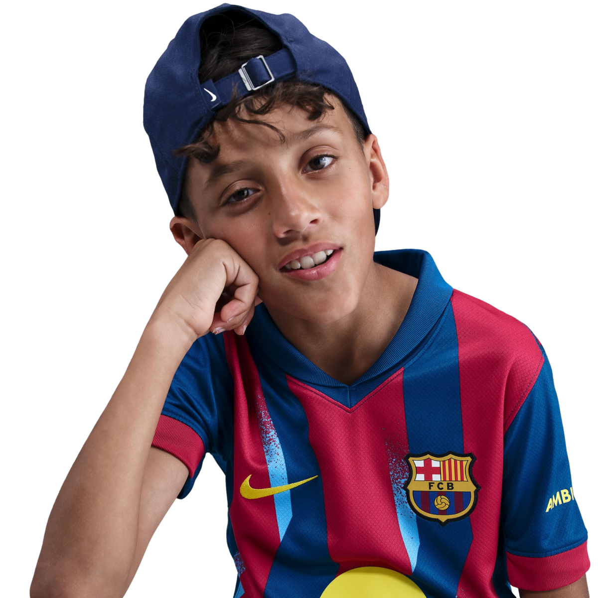Nike Barcelona 25/26 El Classico Youth Fourth Jersey