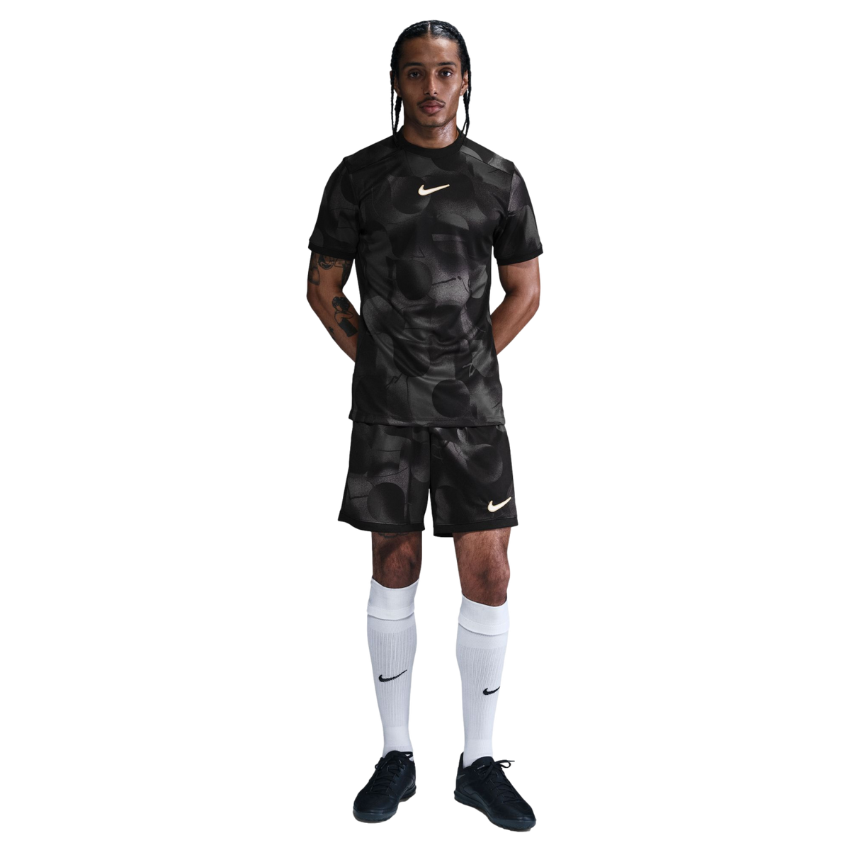 Nike Academy+ Soccer Jersey - Black