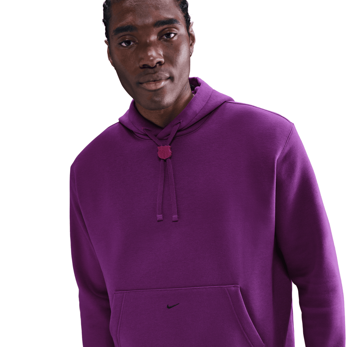 Nike FC Barcelona Club Men's Soccer Pullover Hoodie