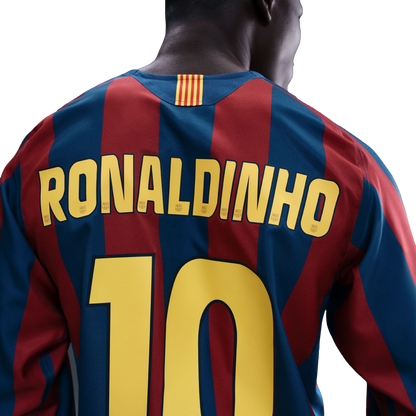 Nike Barcelona Ronaldinho 05/06 Reissue Long Sleeve Jersey