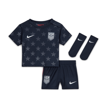 Nike Baby/Toddler Unisex USMNT 2026 Stadium Away Soccer Replica 3-Piece Kit
