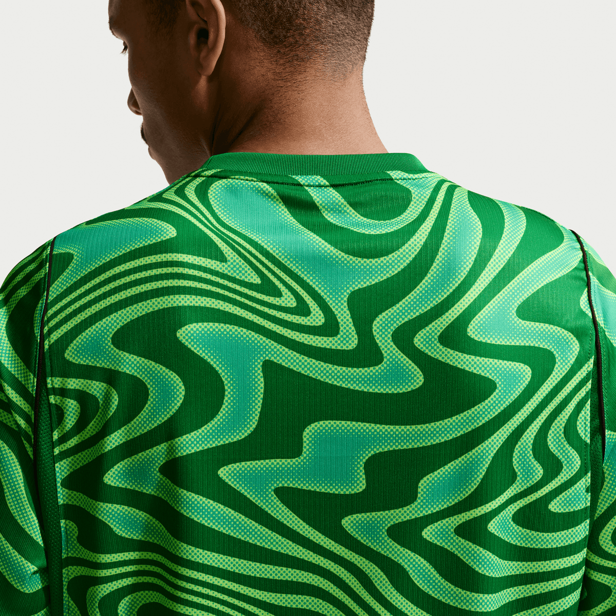 Nike Brazil 2026 Stadium Goalkeeper Men's Nike Dri-FIT Soccer Replica Short-Sleeve Jersey