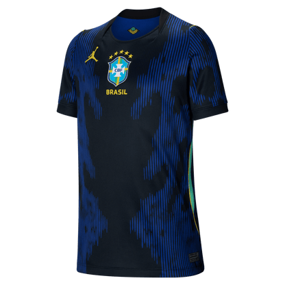 Nike Brazil Big Kids' Jordan Stadium Away Dri-FIT Soccer Replica Jersey 2026