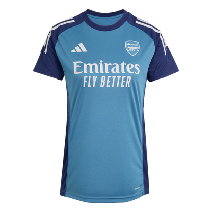 Adidas Women's Arsenal Training Jersey - Blanch Blue