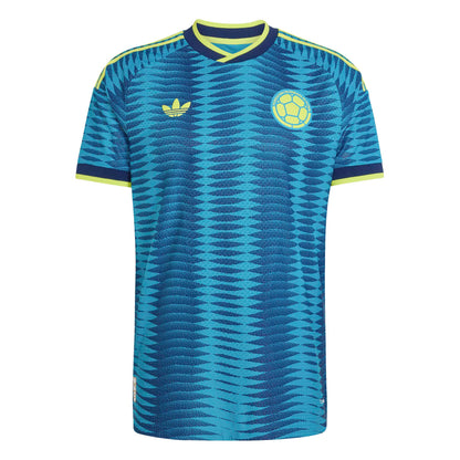 Adidas Colombia Authentic Away Stadium Jersey 2026