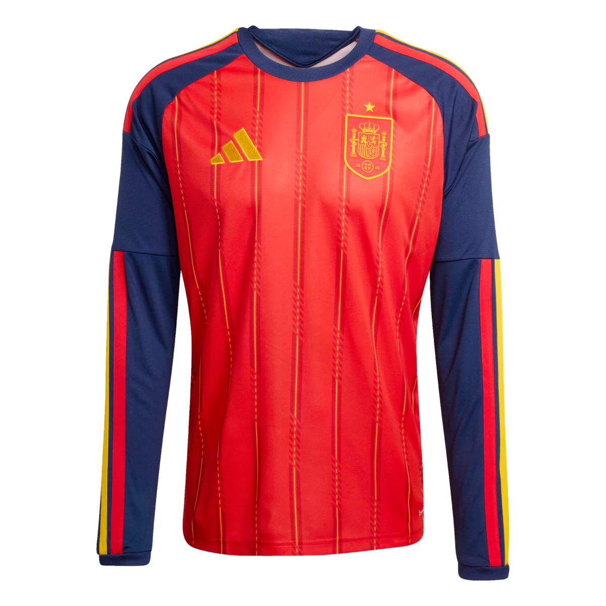 Adidas Spain 2026 Long Sleeve Home Jersey