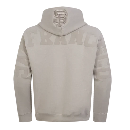 Pro Standard 'San Francisco Giants Wingspan' Drop Shoulder Hoodie-TAUPE