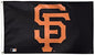 MLB San Francisco Giants CAR Flag- BLACK