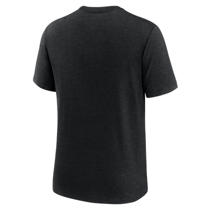 Nike San Francisco Giants MLB Logo Tri-Blend T-Shirt- Gray