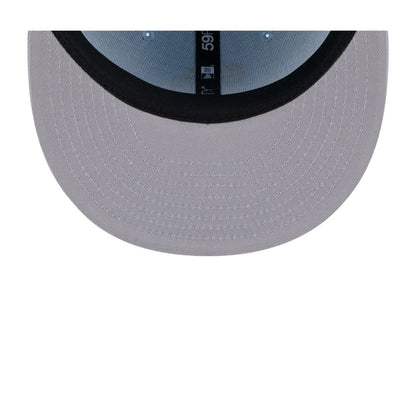 New Era Los Angeles Dodgers 2-Tone Color Pack 59FIFTY Fitted Hat-Light Blue/Gray