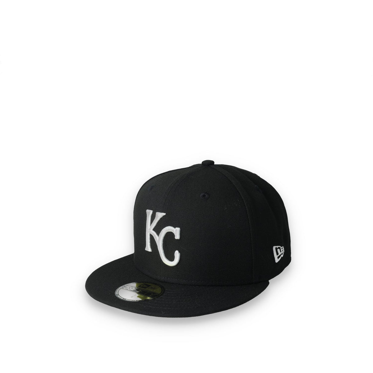 New Era Kansas City Royals Side Patch 2015 World Series 59Fifty Fitted Hat-Black/White