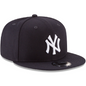 New York Yankees New Era Basic 9FIFTY On Field Snapback Hat - Navy