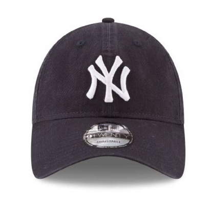 New York Yankees New Era Core Classic 9TWENTY Adjustable Hat-navy